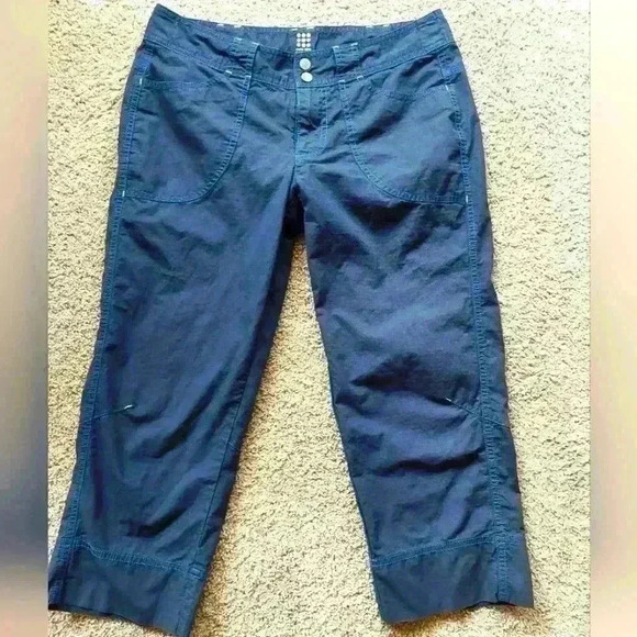 TITLE NINE BRASH NAVY CAPRI. SIZE 4. - Picture 1 of 6